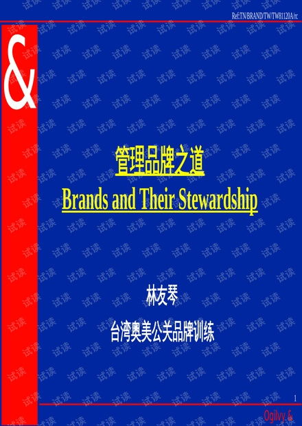 品牌管理之道 構建持久競爭優(yōu)勢的核心理念與實踐
